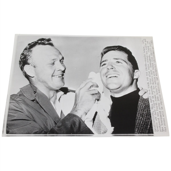 Arnold Palmer And Gary Player 1961 Masters Great Combo Photo 4/9/61