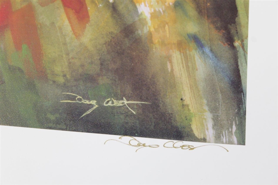 Arnold Palmer Signed Ltd Ed 31/50 Artist Proof Doug West Print JSA ALOA