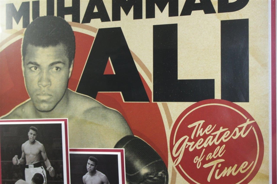 Muhammad Ali Signed Deluxe Shadowbox 'Heavyweight Champion of the World - Greatest of All Time' PSA/DNA #V10020