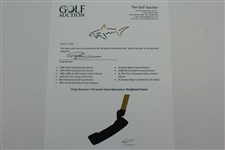 Greg Norman's Personal Used Scotty Cameron Classic I '1993 Augusta Winner' Putter