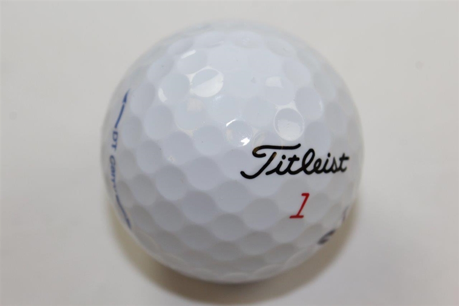 Tommy Aaron Signed Augusta National Golf Club Logo Titleist Golf Ball with '1973' JSA ALOA