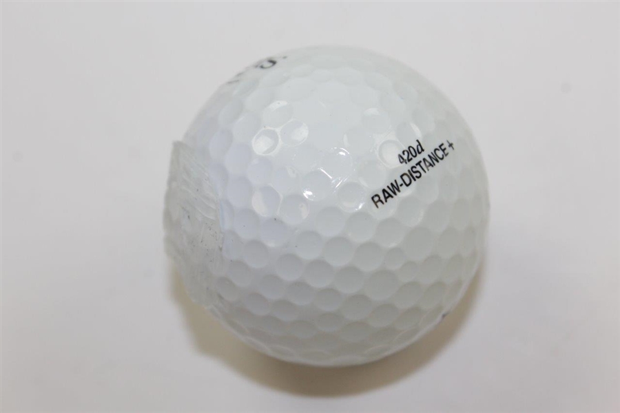Ray Floyd Signed Masters Logo Slazenger Golf Ball JSA ALOA