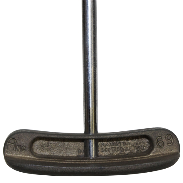 PING Karsten Mfg Co. Scottsdale Center Shafted 69 Putter with Shaft Croquet Bend