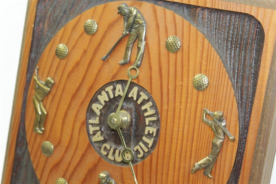 Jack Sargent's Atlanta Athletic Club Personal 'Jack Sargent Golf Professional' Clock