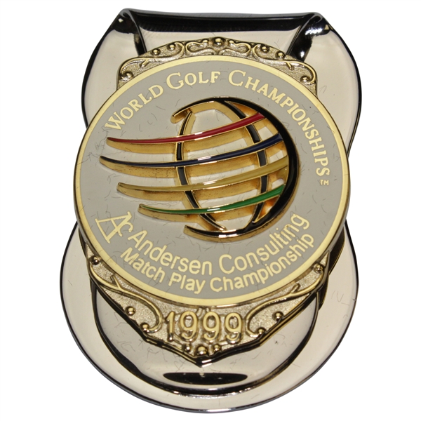 Hal Sutton's 1999 World Golf Championship Anderson Consulting Match Play Contestant Money Clip