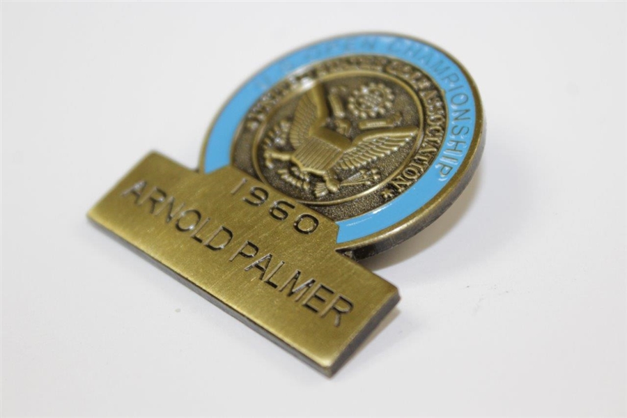 Arnold Palmer 1960 US Open Commemorative Contestant Badge - 2017 US Open Ltd Ed