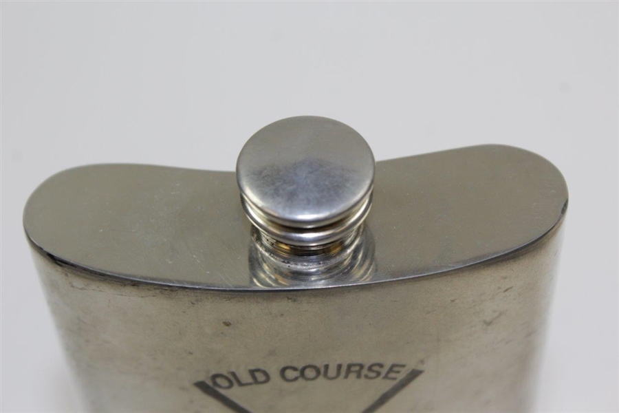 St.Andrews 'The Old Course' Pewter Whiskey Decanter From 2000 Open