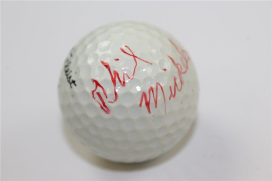 Phil Mickelson Signed Titleist 1 Tour 100 Golf Ball JSA FULL #Z54123