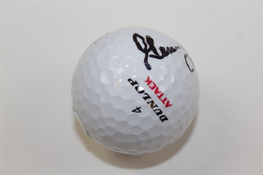 Gene Littler Signed Dunlop Attack Logo Golf Ball PSA/DNA #S55610