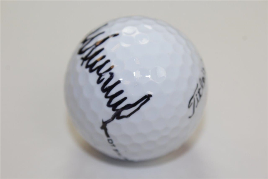 President Donald Trump Signed Titleist 'You're Fired' Logo Golf Ball PSA/DNA #Z48354