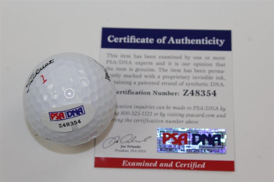 President Donald Trump Signed Titleist 'You're Fired' Logo Golf Ball PSA/DNA #Z48354