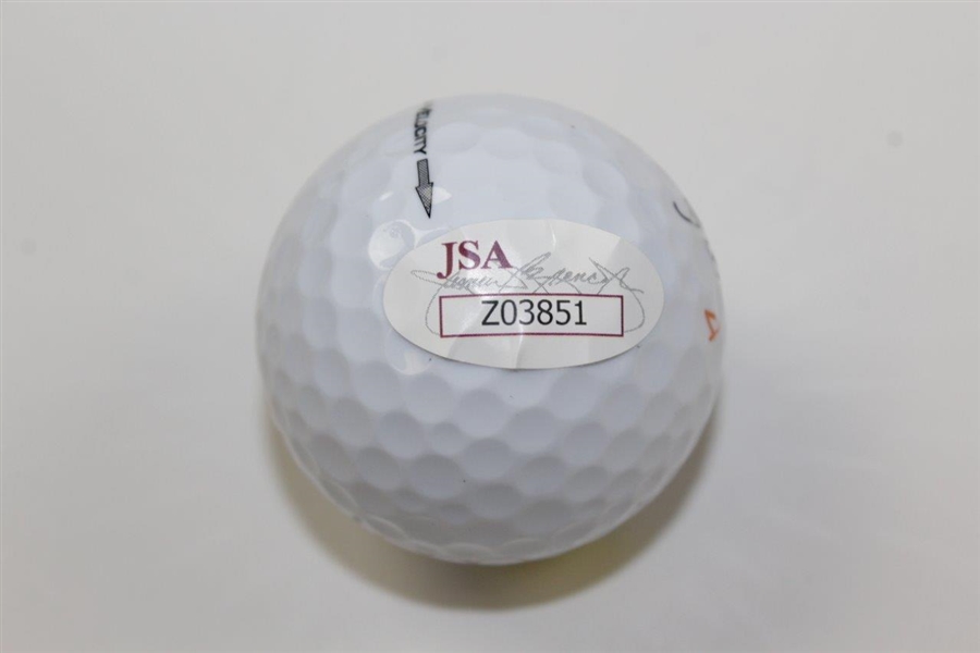 Jack Nicklaus Signed Masters Titleist Logo Golf Ball JSA FULL #Z03851