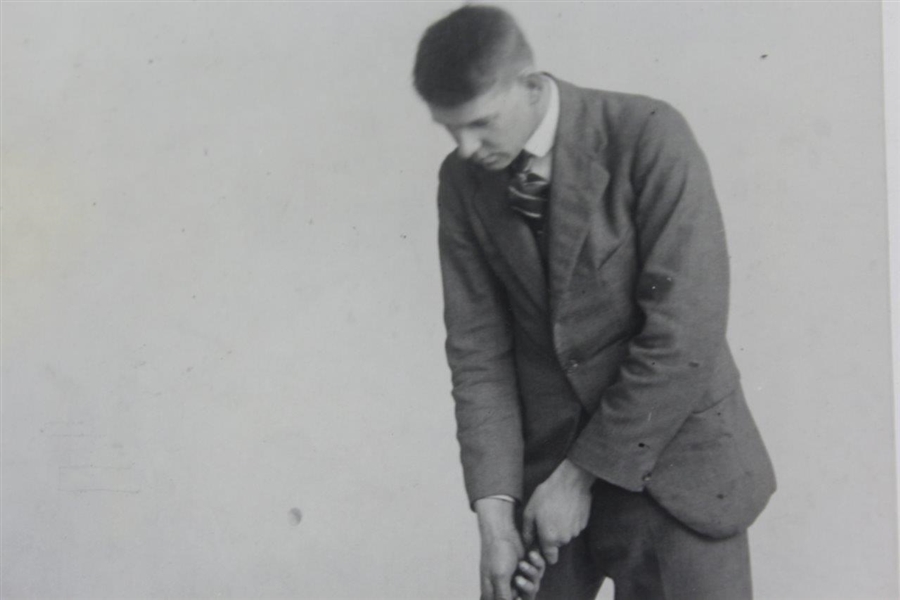 The Catch-On-Golfer Colin McCay Invention - Recording Distance on Dial Original Photo - Victor Forbin Collection