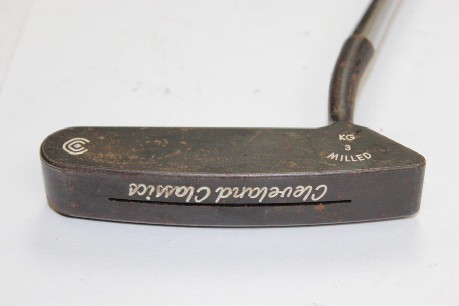 Lot Detail - Greg Norman's Personal Cleveland Classic KG 3 Milled Putter