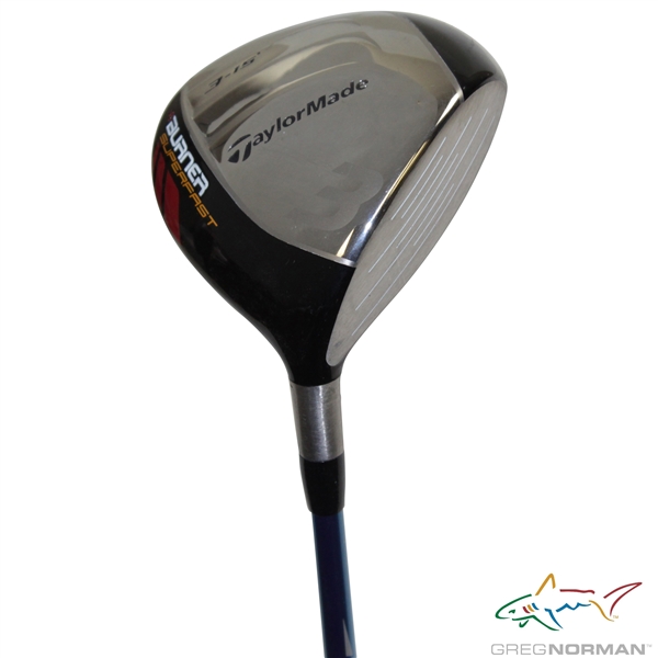 Greg Norman's Personal Used TaylorMade Burner 3-15 Superfast '3' 3-Wood