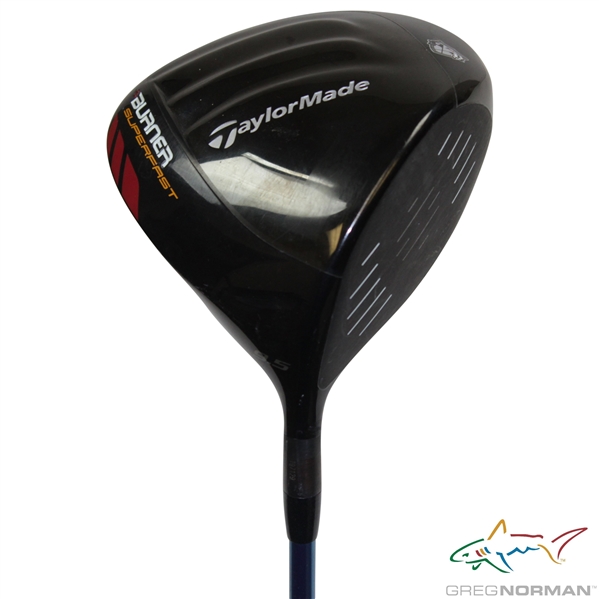 Greg Norman's Personal Used TaylorMade Superfast Burner Driver