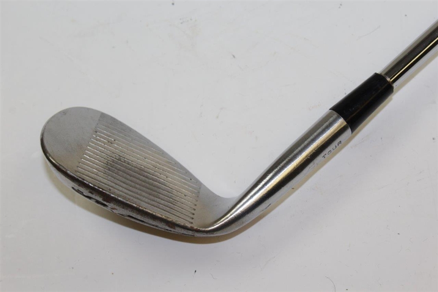 Greg Norman's Personal Used Cobra Sand Wedge with Lead Tape on Back