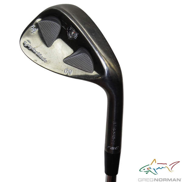 Greg Norman's Personal Used TaylorMade RAC 52 Degree Wedge with GN on Head