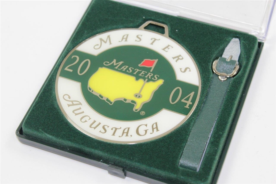 2004 & 2011 Masters Tournament Bag Tags in Original Boxes