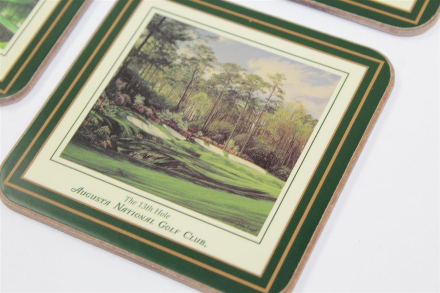 Masters Tournament Pimpernel Six Commemorative Coasters in Original Box