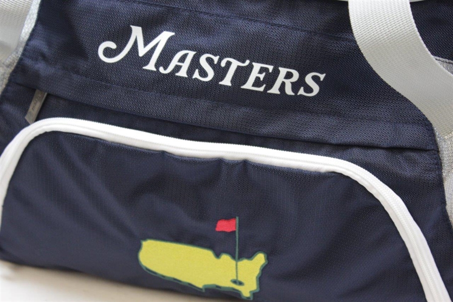 Masters Tournament Navy Undated Duffel Bag w/Tags - New Unused Condition