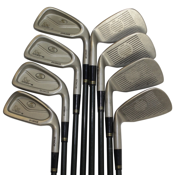 King Cobra Irons 3-Irons Through Pitching Wedge with Senior Graphite Shafts
