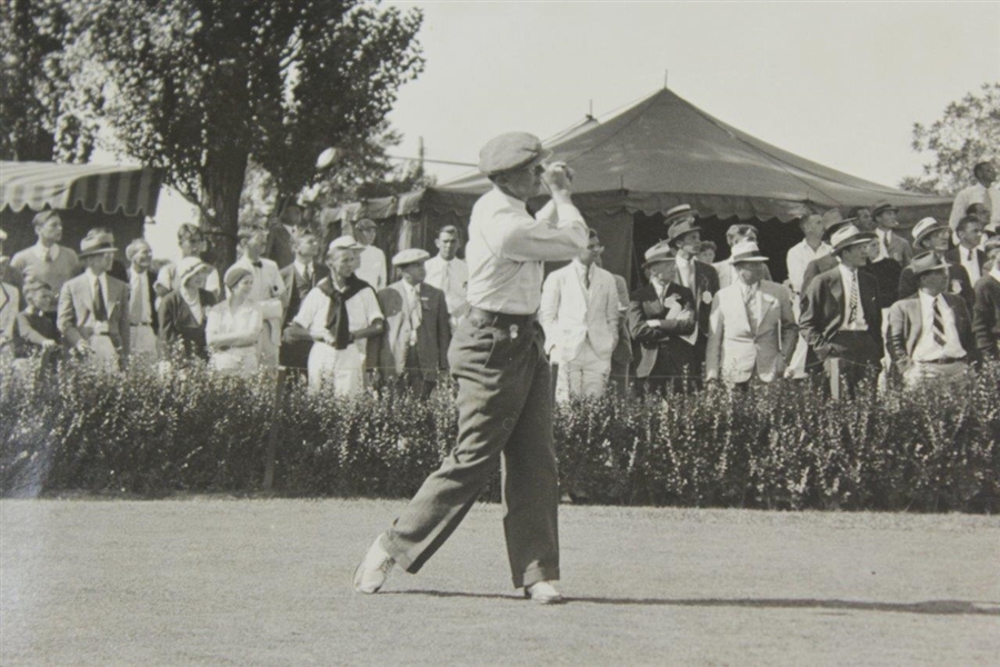 1932 Press Photo Francis Ouimet defending champion at the U.S. Amateur