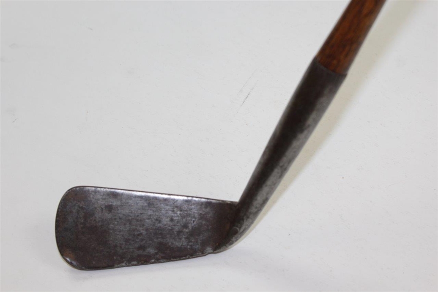 Circa 1880s Robert White Smooth Face Long Blade Lofter with Replacement Grip