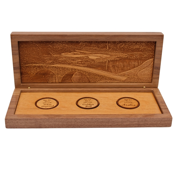Masters Limited Edition Wood Ball Marker Set