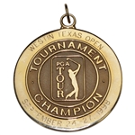 Champion Hal Suttons 1998 Westin Texas Open PGA Tour 10k Winners Gold Medal
