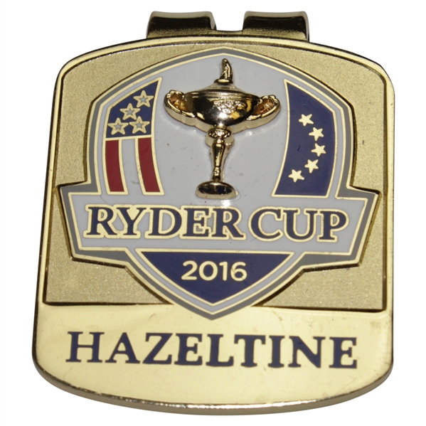Hal Sutton's 2016 Ryder Cup at Hazeltine Money Clip