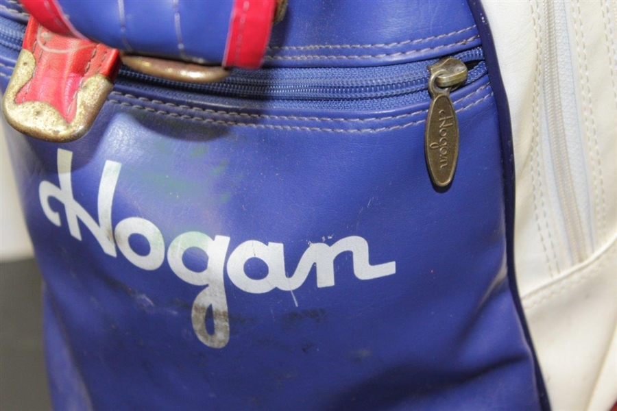 Classic Ben Hogan Co. Red, White, & Blue Full Size Golf Bag - 'Barney Holmes'