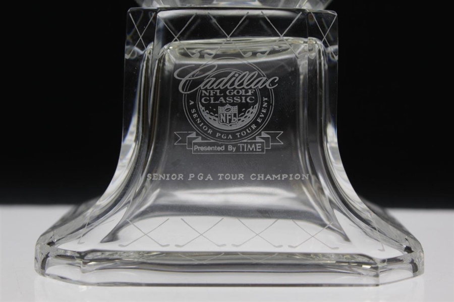 Champion Ray Floyd's 1994 Cadillac NFL Classic Senior PGA Tour Winner's Trophy