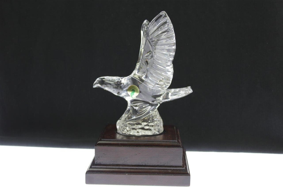 Ray Floyd's 1996 Lexus Challenge Hosted by Ray Floyd Glass Eagle on Plinth Display