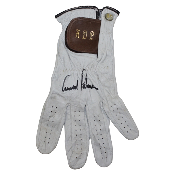 Arnold Palmer Signed Vintage ADP Left-Hand Golf Glove JSA ALOA
