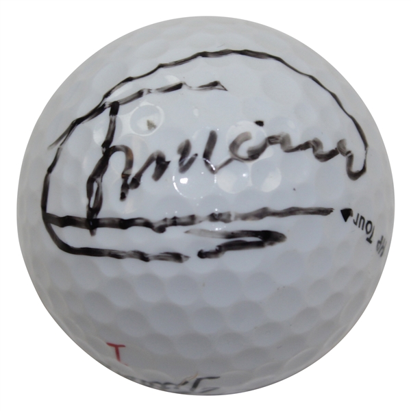 Miguel Angel Jimenez Signed Buick Invitational Titleist Golf Ball JSA ALOA