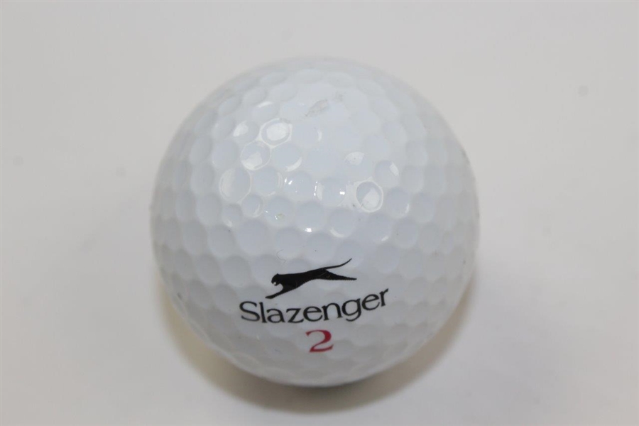 Payne Stewart Signed Hazeltine National GC Logo Golf Ball JSA FULL #XX06915