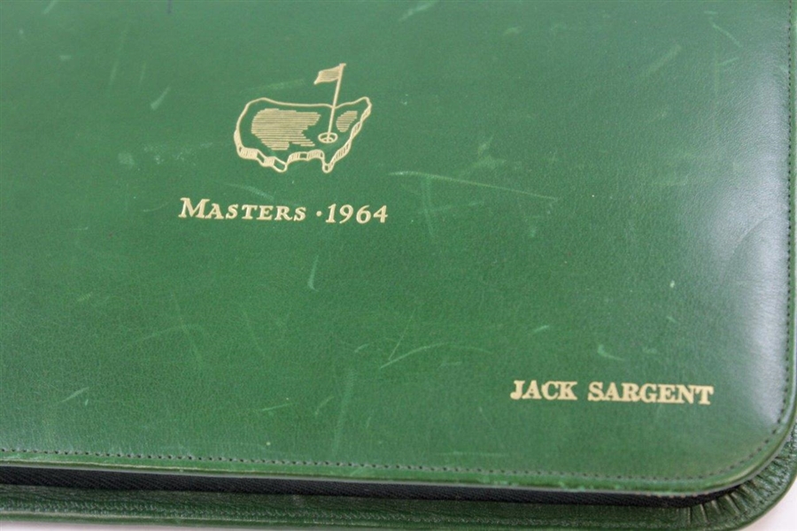 1964 Masters Tournament Gift to  Jack Sargent - Augusta National Bridge Set
