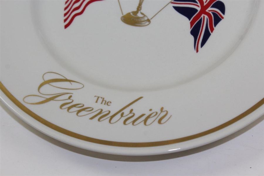 1979 International Ryder Cup Matches at 'The Greenbrier' Porcelain Plate