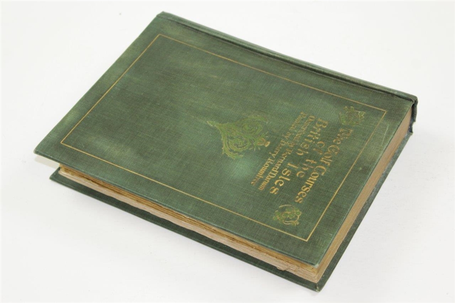 1911 'The Golf Courses Of The British Isles' Book By Bernard Darwin & Painted By Harry Rountree