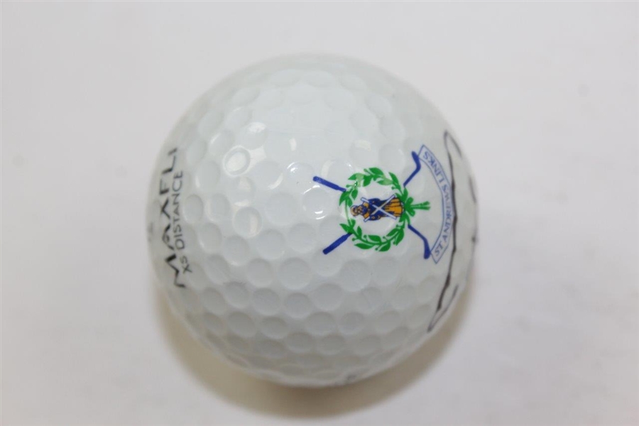 Paul Casey Signed MaxFli St. Andrews Links Logo Golf Ball JSA ALOA