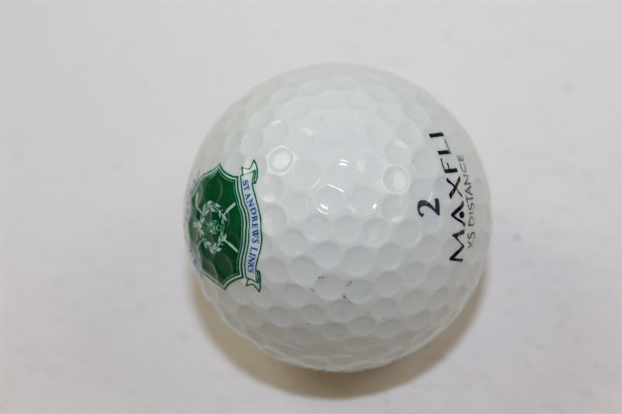 Paul Casey Signed MaxFli St. Andrews Links Logo Golf Ball JSA ALOA