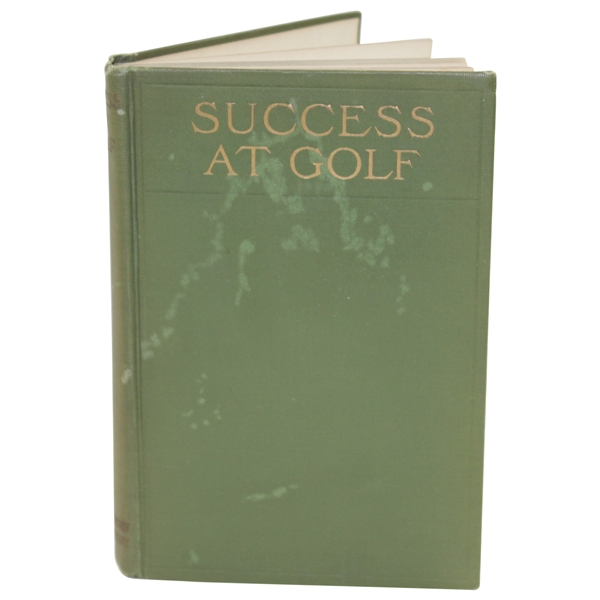 Harry Vardon Success At Golf Golf Book