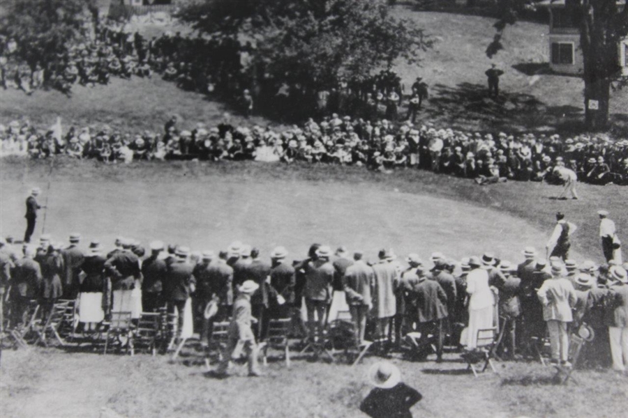 1919 Walter Hagen & Mike Brady U.S. Open at Brae Burn Photo - June 12th