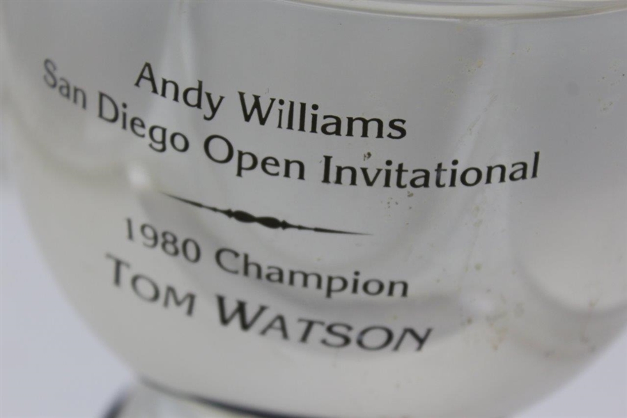 Attributed To Champion Tom Watson's 1980 Win @ San Diego Open Invitational Andy Williams Trophy