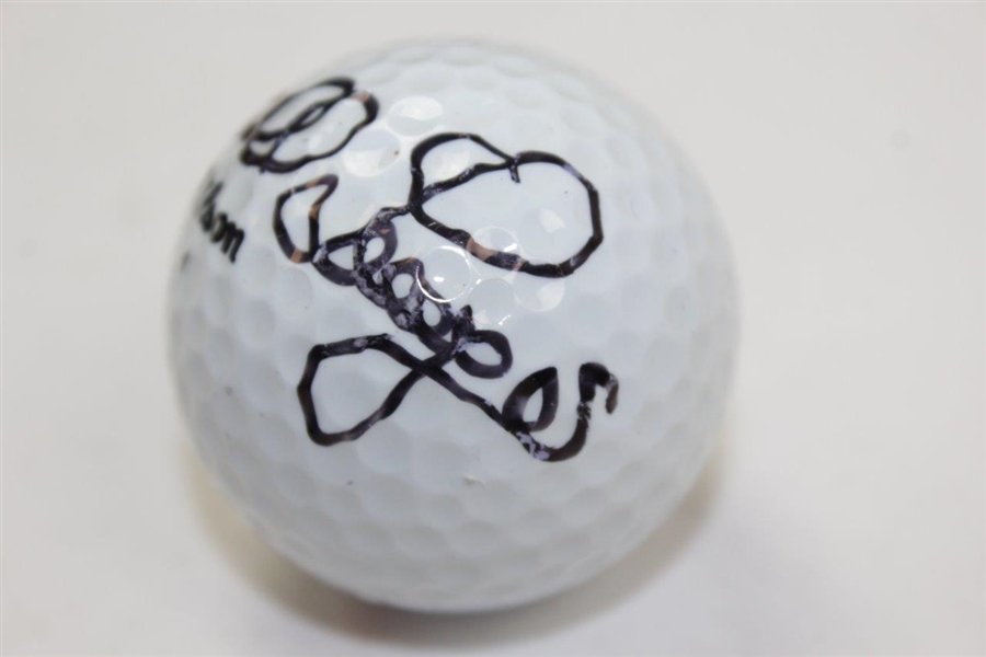 Bernhard Langer Signed Golf Ball JSA ALOA