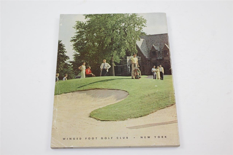 1959 US Open at Winged Foot Golf Club Official Program