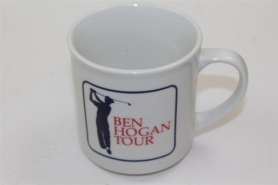 Ben Hogan First Day Of Issue Envelope, Sleeve of Balata Golf Balls, & Hogan Tour Mug