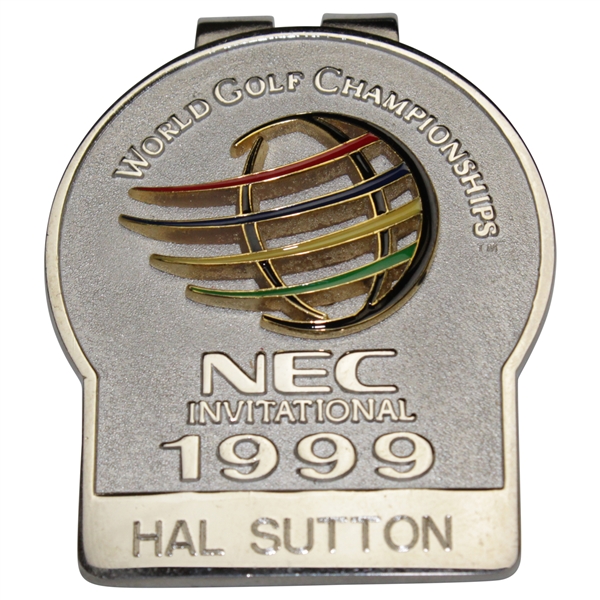 Hal Sutton's 1999 World Golf Championship NEC Invitational Contestant Clip/Badge