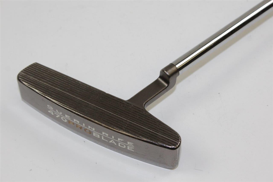 Greg Norman's Personal Used Guerin Rife 470 Pro-Blade Roolgrooved Putter